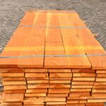 Ca. 100x Douglas Planken Fijnbezaagd, 30x200mm, lengte 200cm